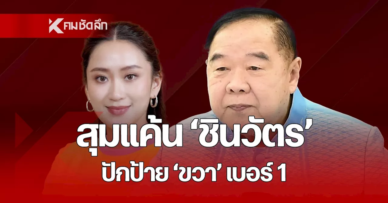 แค้นสั่งฟ้า “ประวิตร” ปลุกชาตินิยมถล่ม “ชินวัตร” จองเบอร์หนึ่งฝ่ายขวา