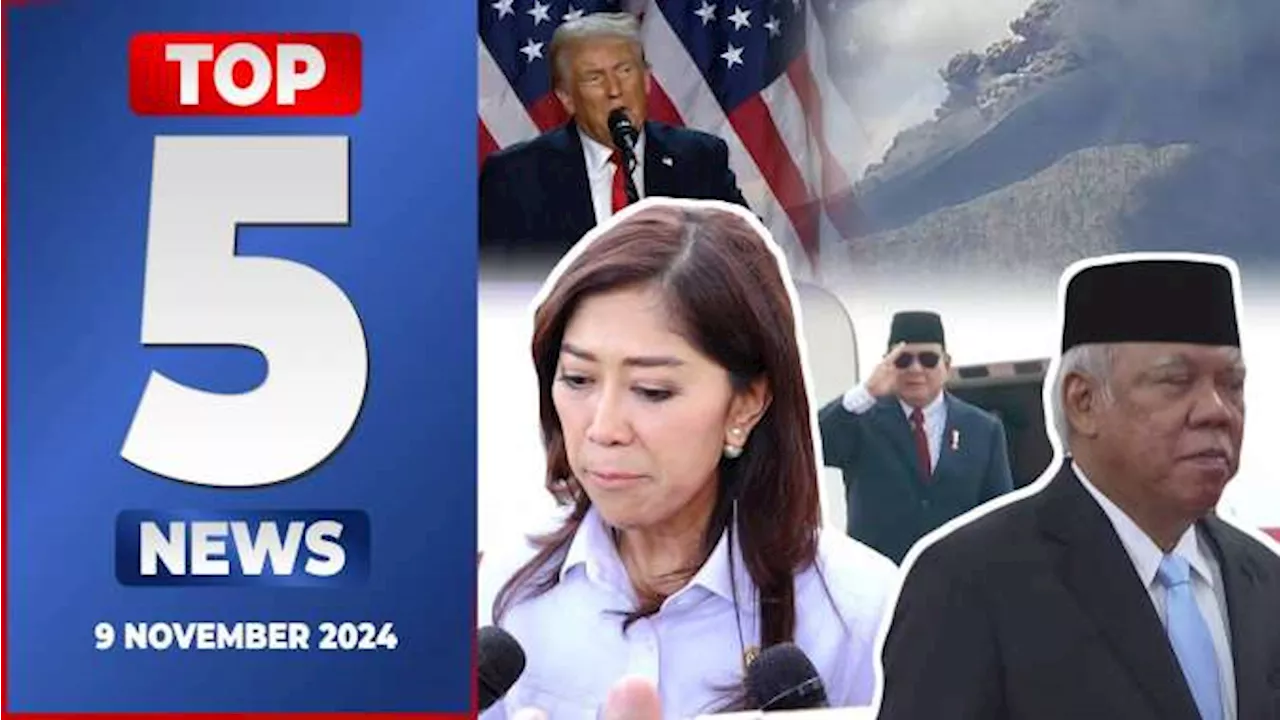 11 Pegawai Komdigi Judol, Trump Menang Pemilu hingga Lawatan Perdana Prabowo [TOP 5 NEWS]