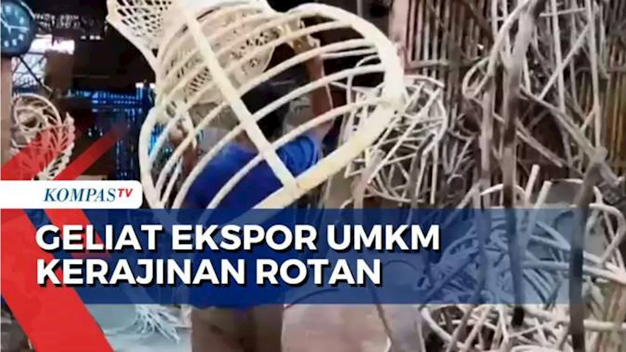 Geopolitik Global Tak Menentu, Perajin Rotan Cirebon Terus Kembangkan Ekspor ke Pasar Internasional