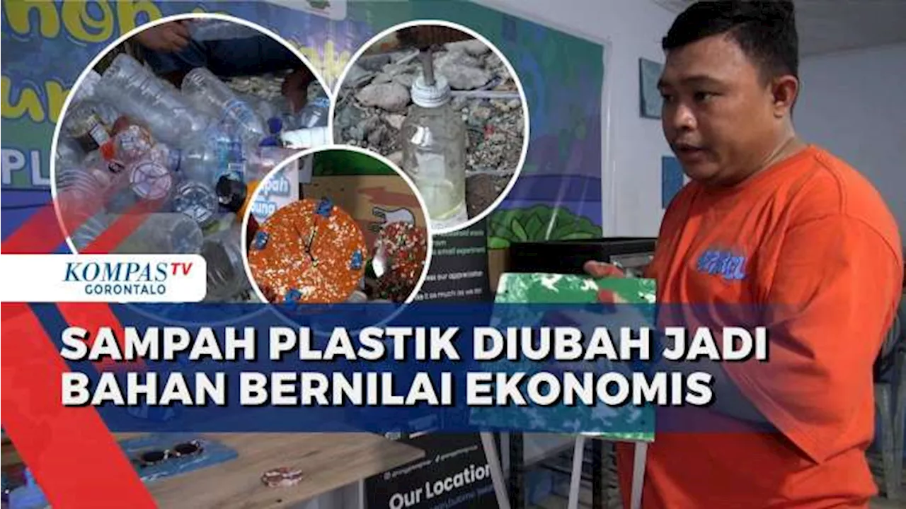 Sekompok Warga Mengolah Sampah Plastik Jadi Bahan Kerajinan dan Bahan Bakar Pengganti Minyak Tanah