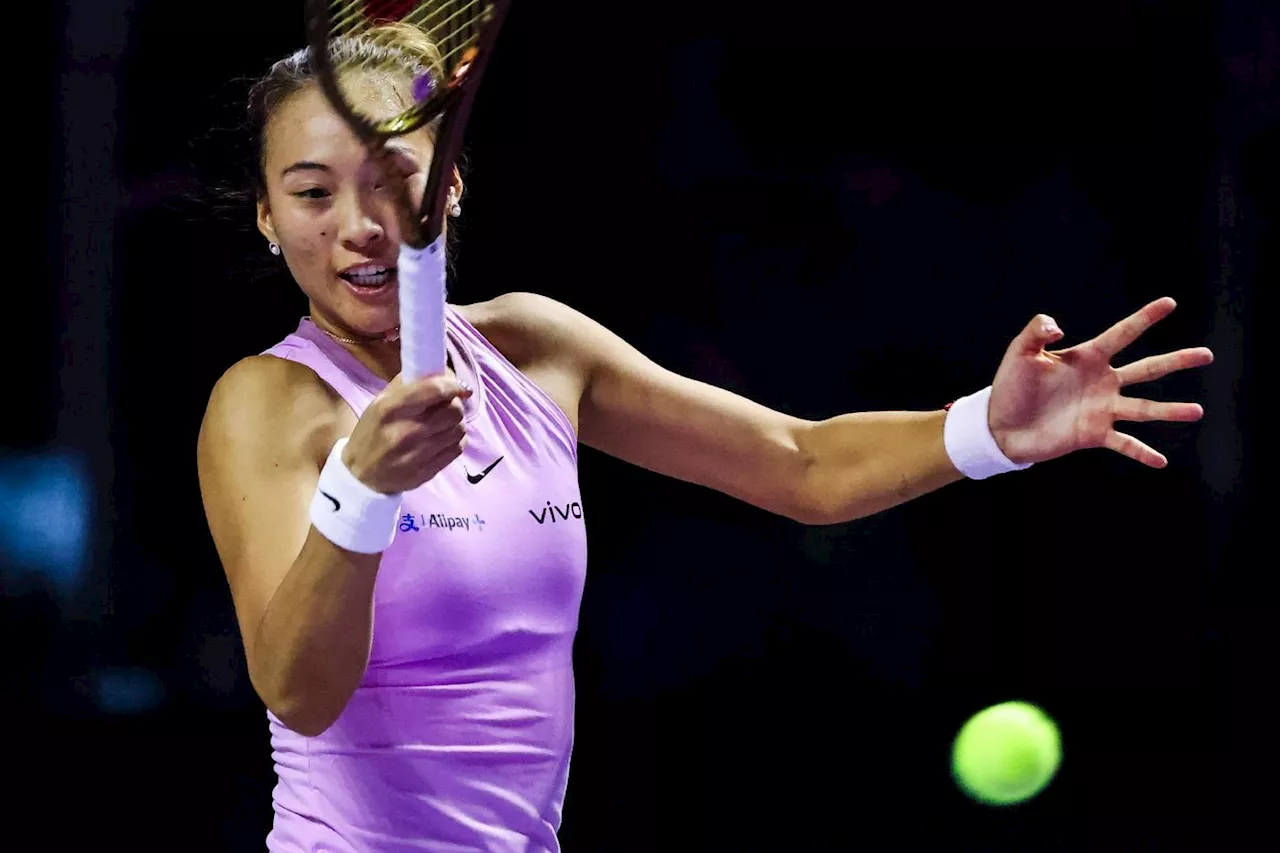 Masters WTA: Zheng surclasse Krejcikova et se qualifie en finale