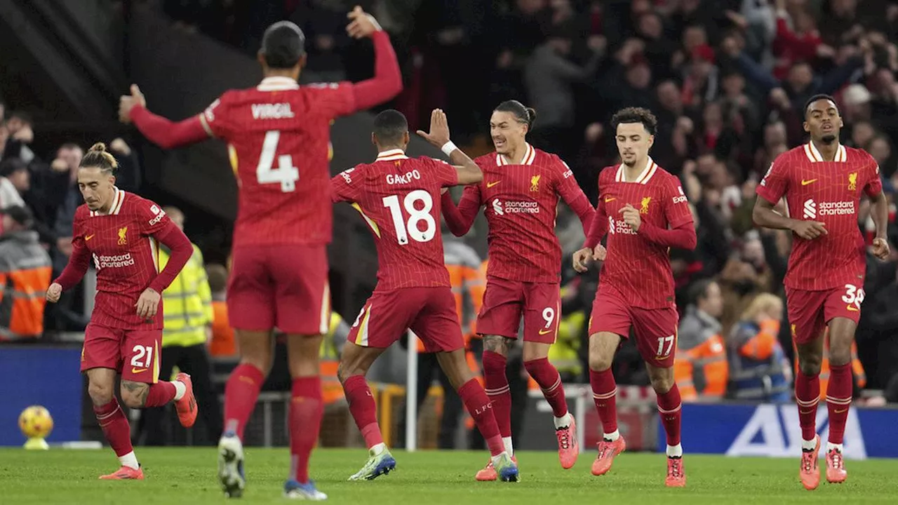 Link Live Streaming Liga Inggris Liverpool vs Aston Villa, Segera Main di Vidio