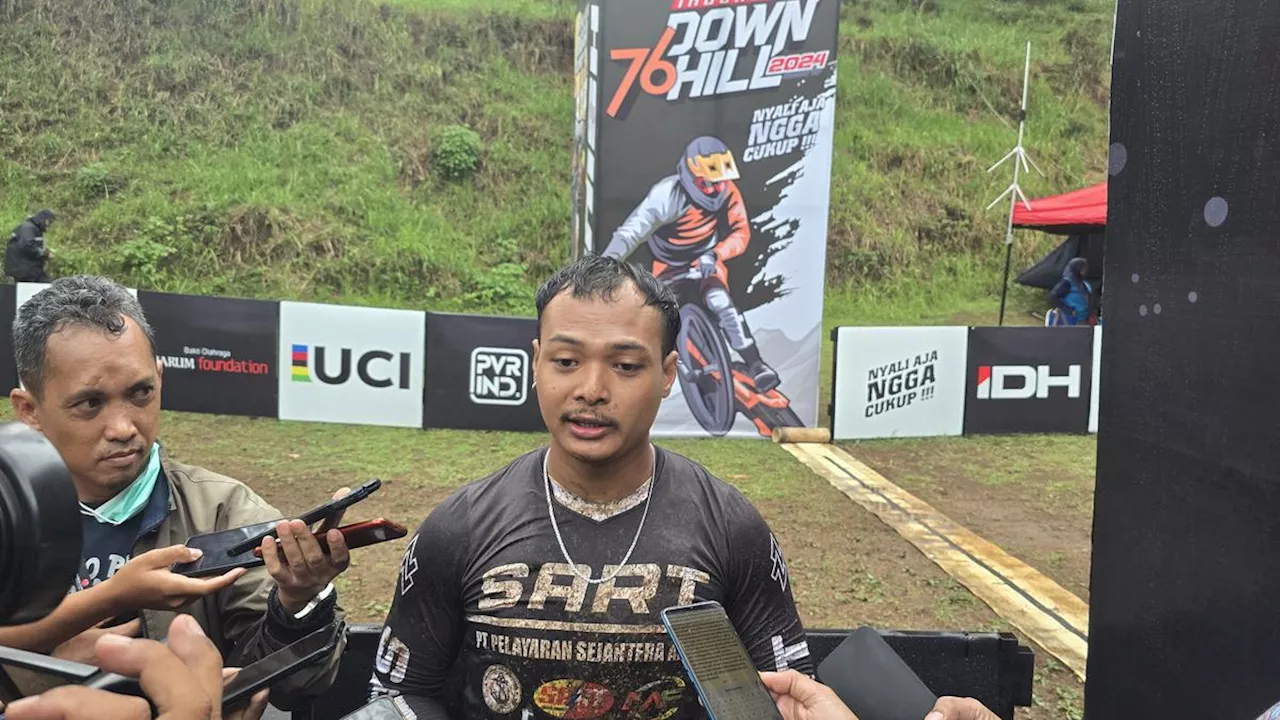 Tercepat di Seeding Run Men Elite, Andy Prayoga Buka Peluang Juara 76 Indonesian Downhill 2024