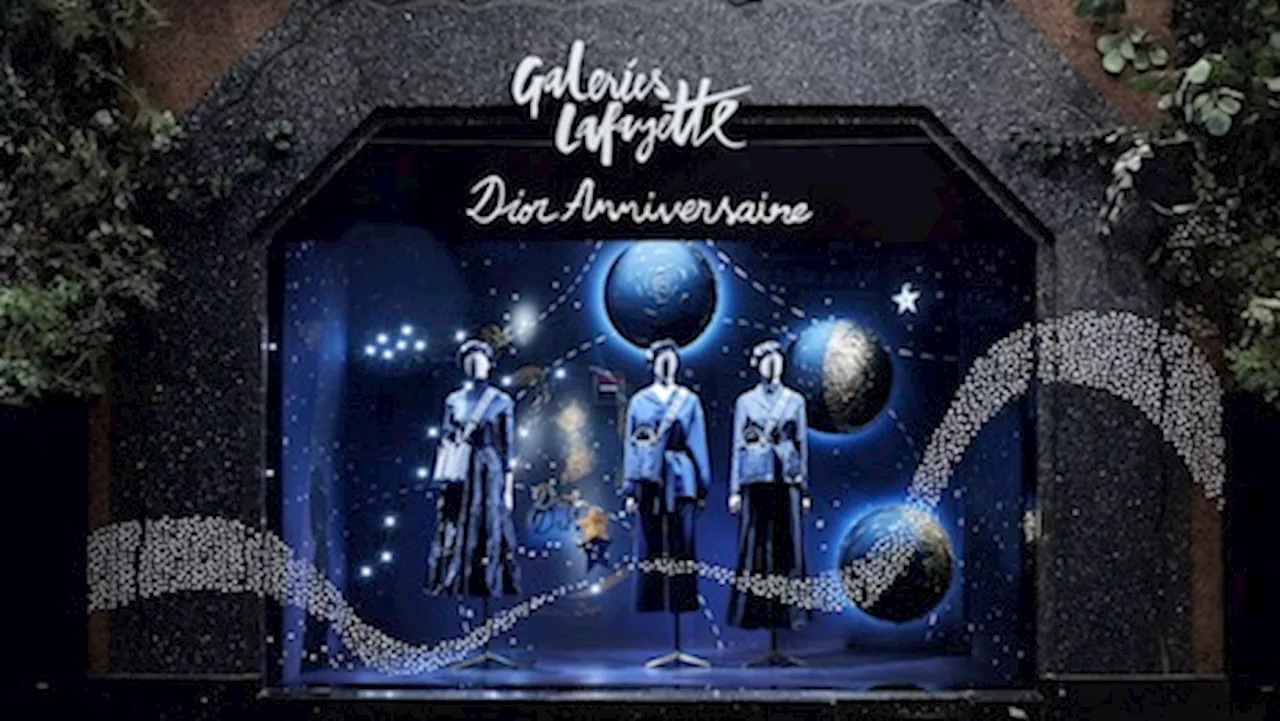 Dior's 70th anniversary soiree continues at Galeries Lafayette