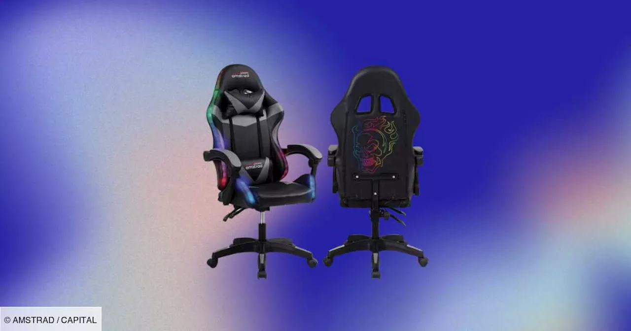 Nouvel arrivage Electro Dépôt : cette chaise gaming à moins de 100 euros va ravir les joueurs