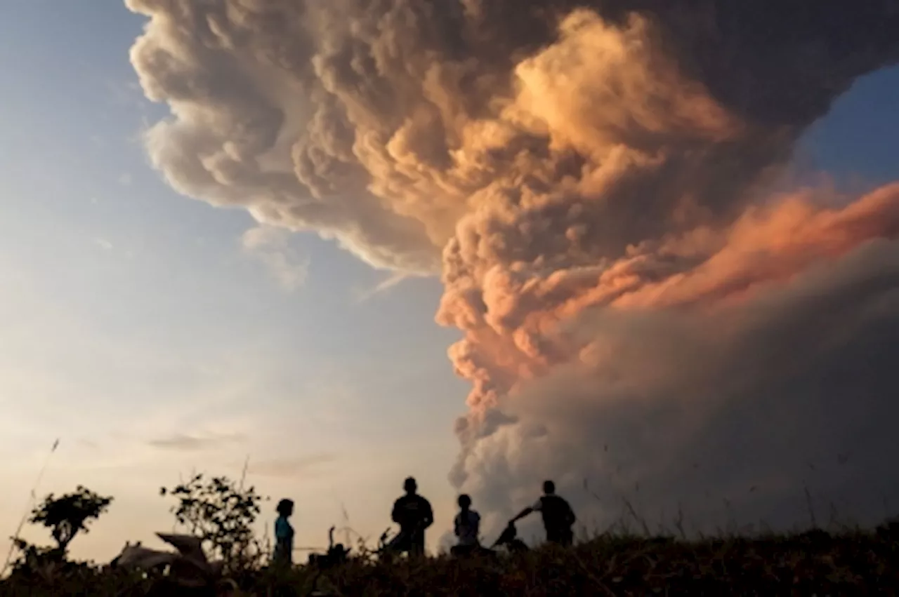 Indonesia volcano erupts again, catapults vast ash tower into sky