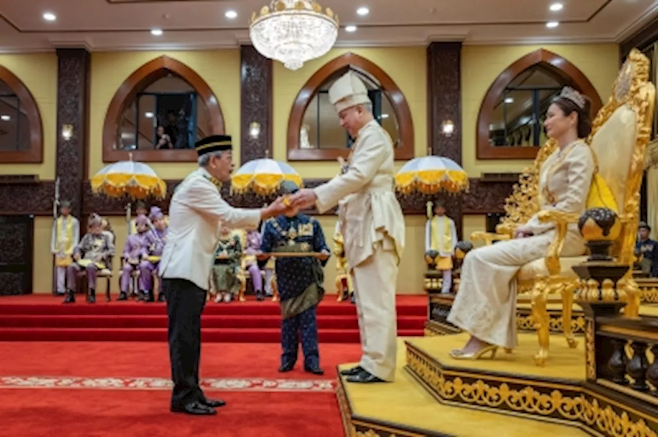 Perak’s Sultan Nazrin presents state awards and medals to 56 people, list led by Keeper of the Rulers’ Seal