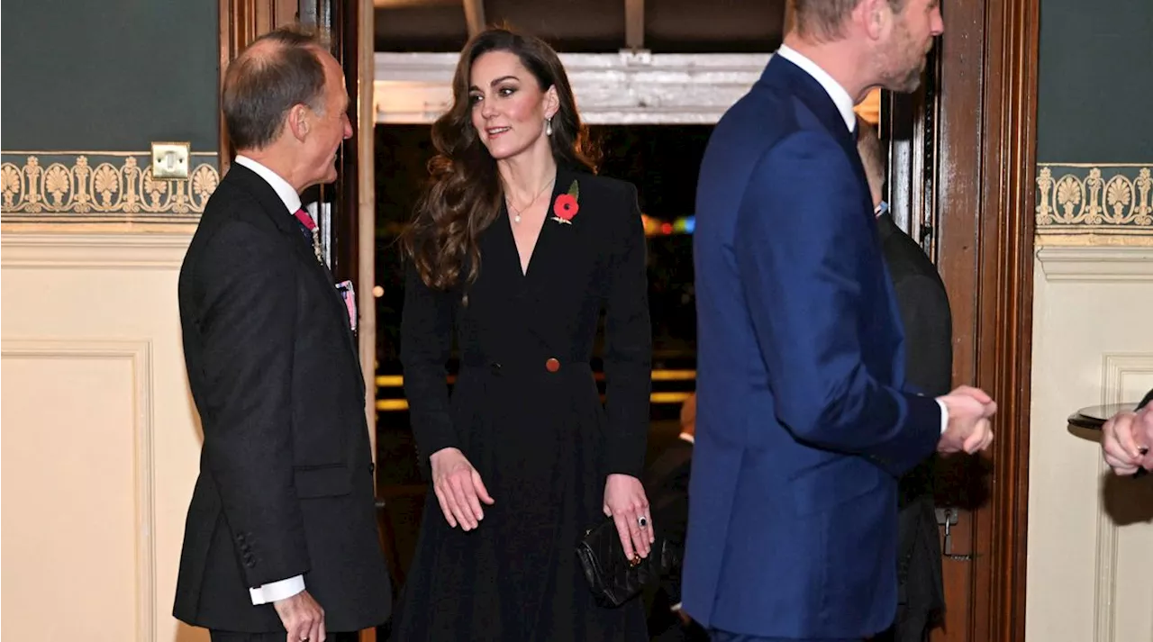 Kate Middleton Makes First Major Royal Appearance Since July at Festival of Remembrance Concert