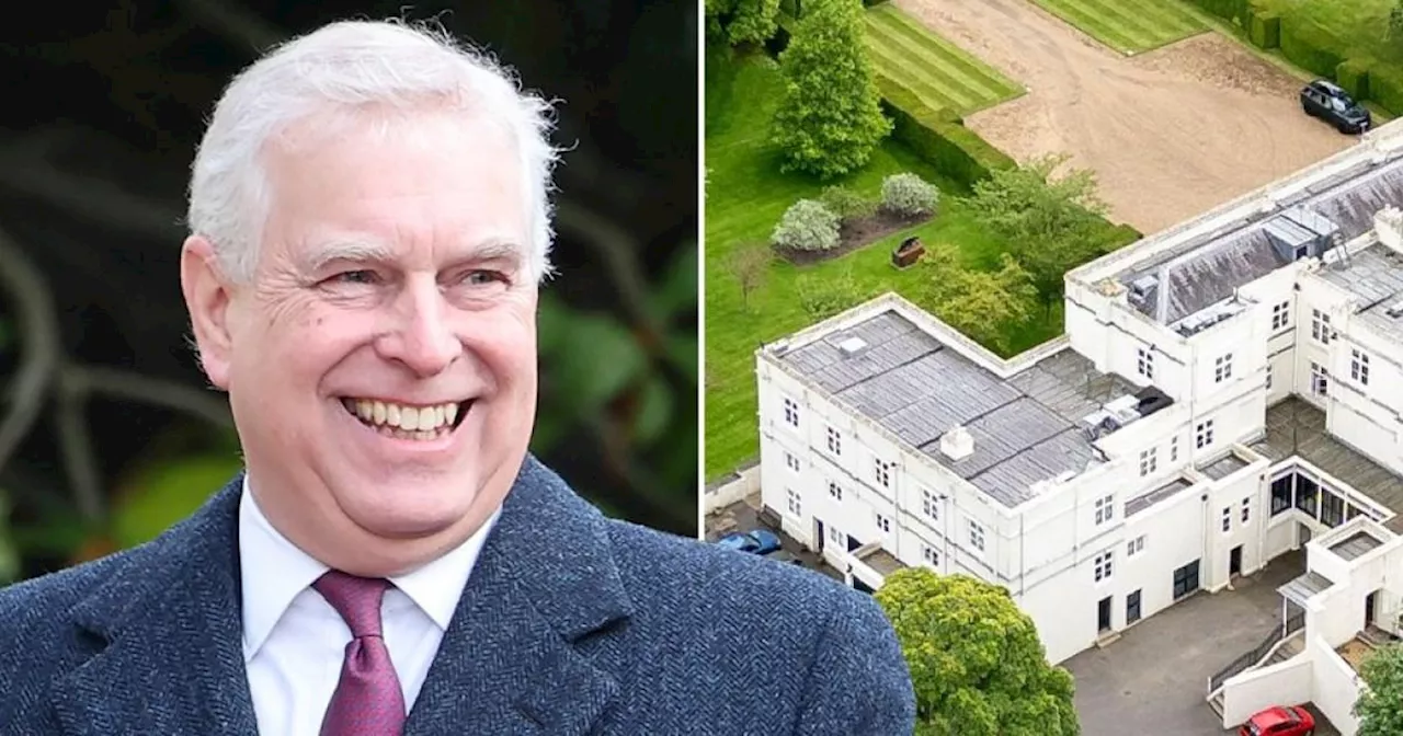 Prince Andrew 'finds funds' from unknown source to stay in Royal Lodge