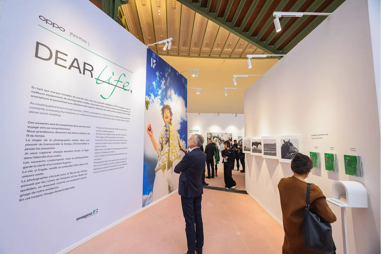 OPPO celebrates global photography talent at Paris Photo Fair under theme of “Dear Life”