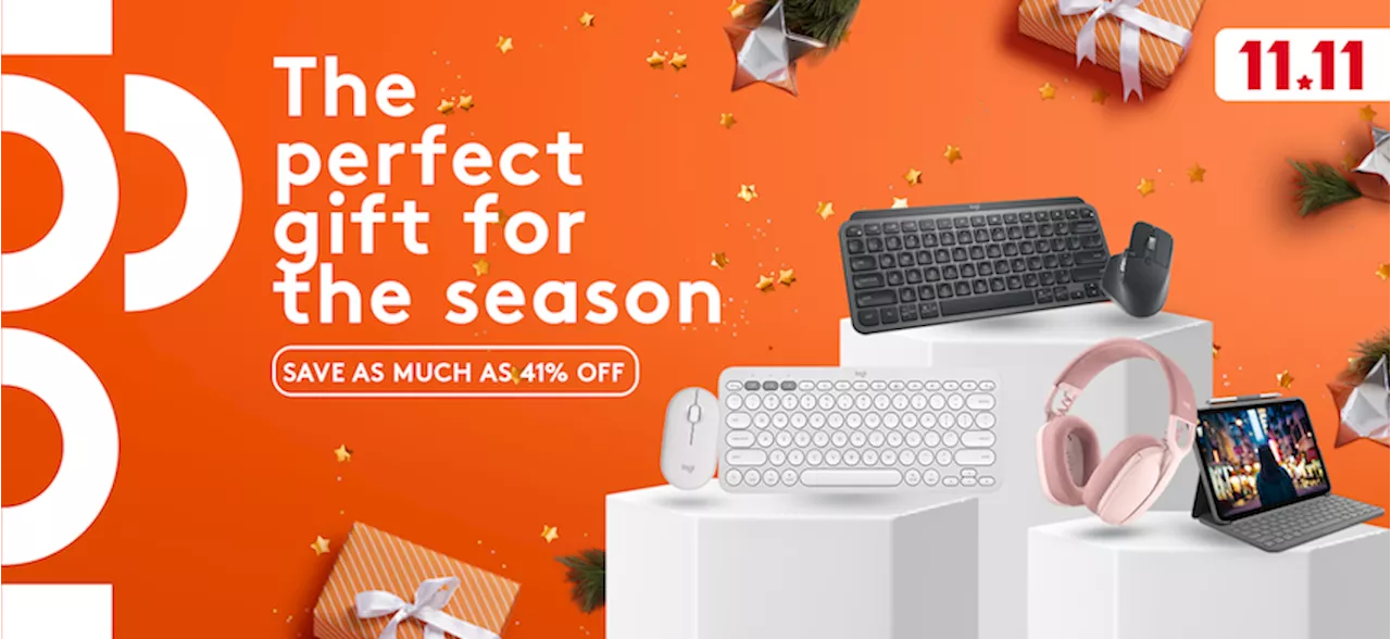 Spread holiday cheer with festive deals on Logitech’s 11.11 Mega Pamasko Shopee Sale