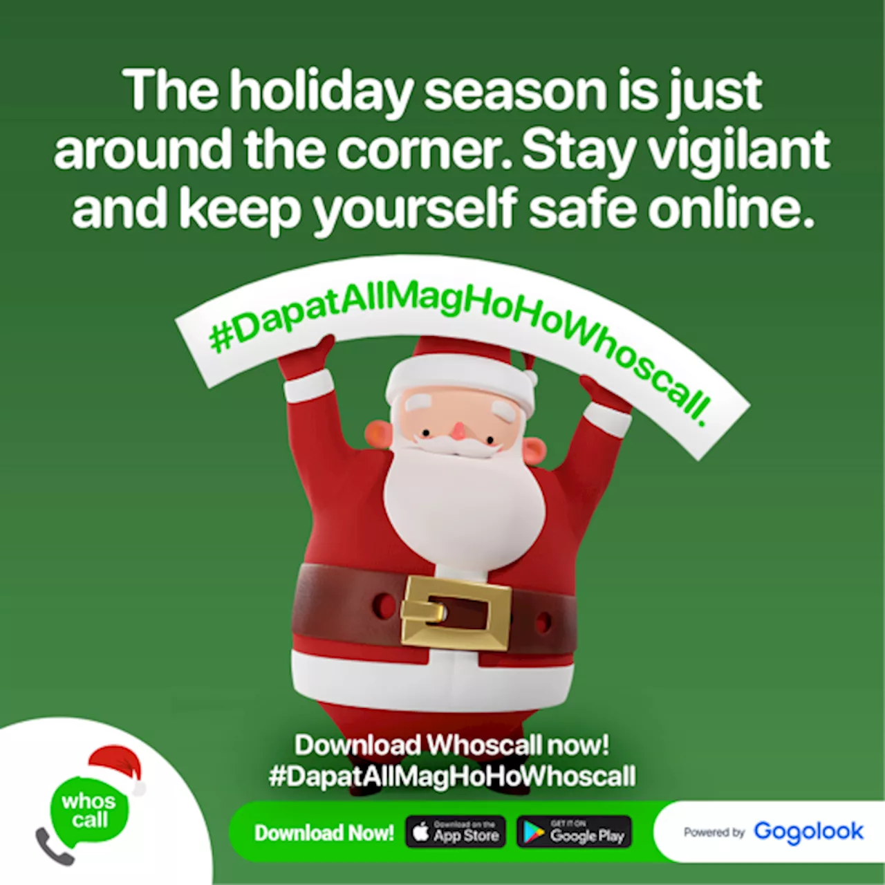 Whoscall launches Christmas campaign to strengthen online security for Filipinos this holiday season