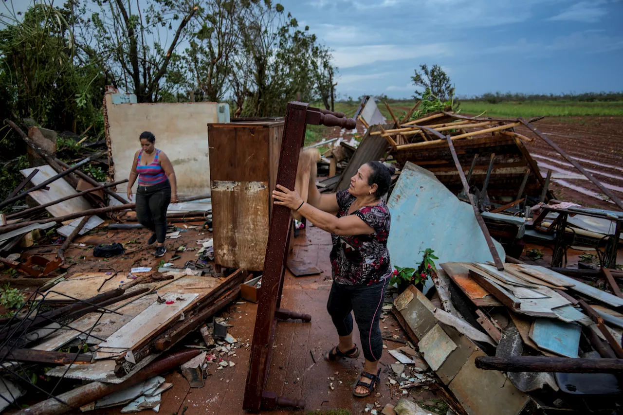 Rafael weakens to tropical storm over Gulf of Mexico after barreling through Cuba as a hurricane