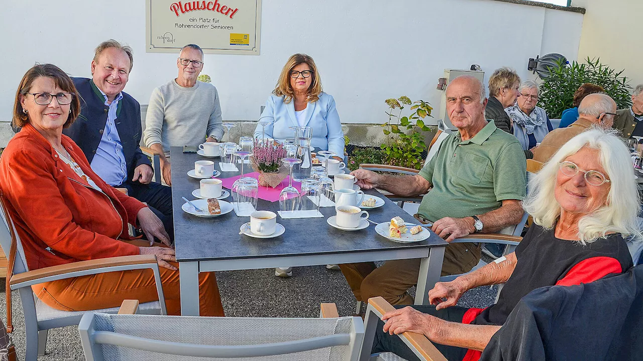 Rohrendorfer Senioren schufen Schanigarten für „Plauscherl“