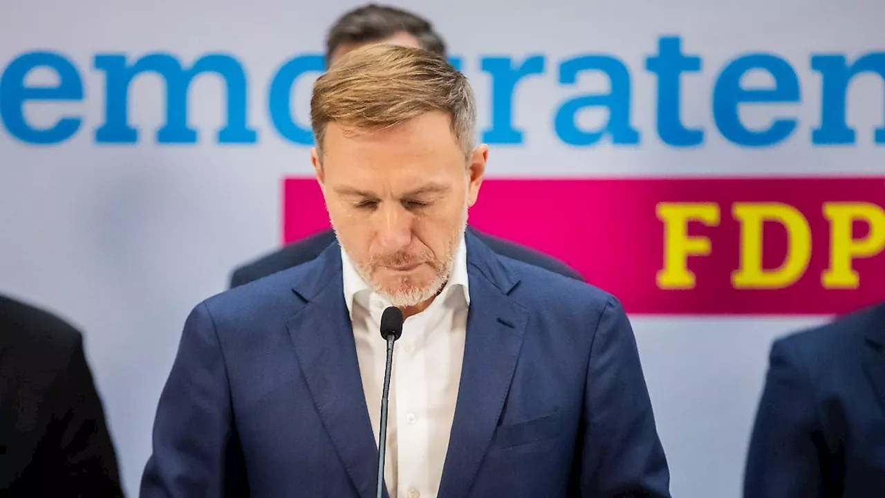 FDP in gefährlicher Lage: Lindner blickt in den Abgrund