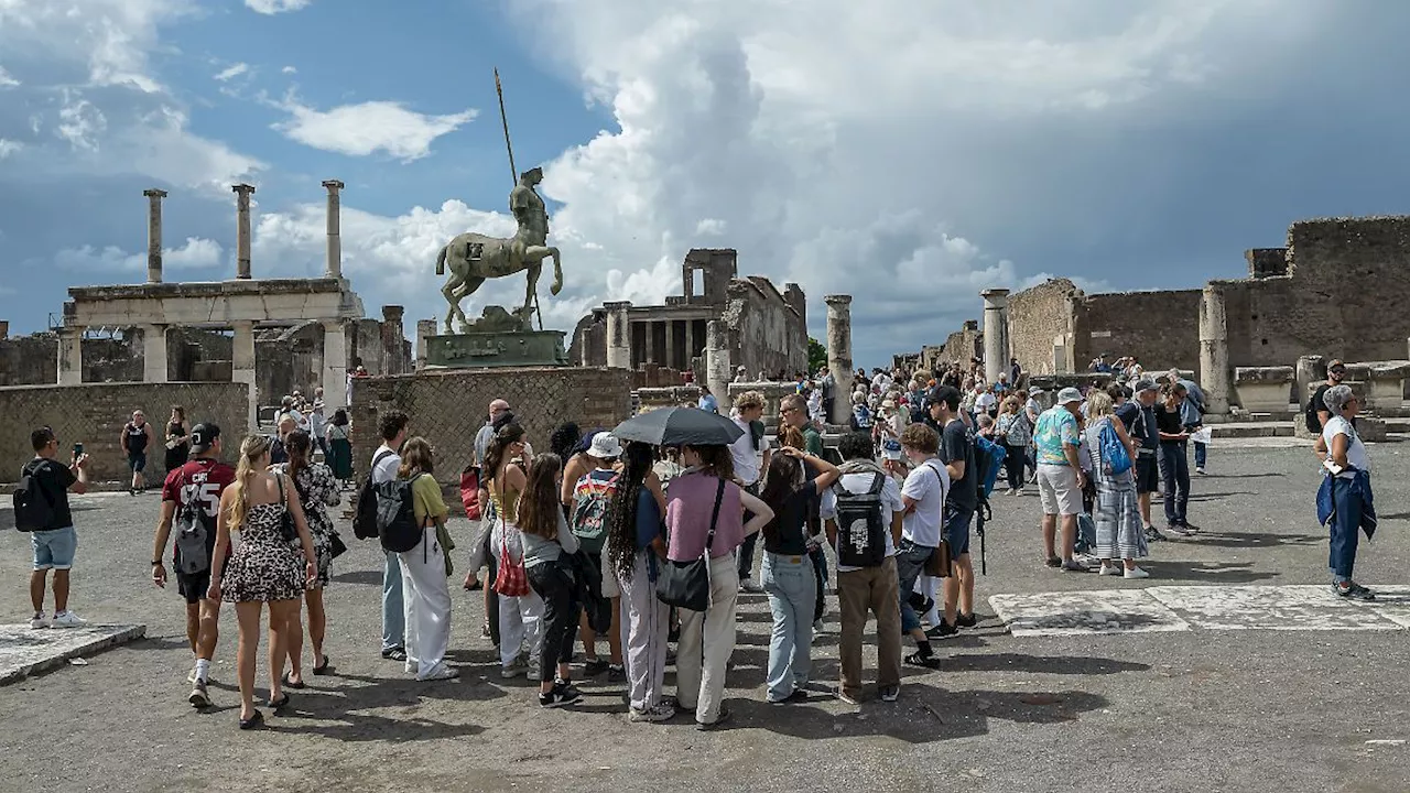 Versunkene Stadt am Limit: Pompeji kämpft mit Besucherlimit gegen Massentourismus