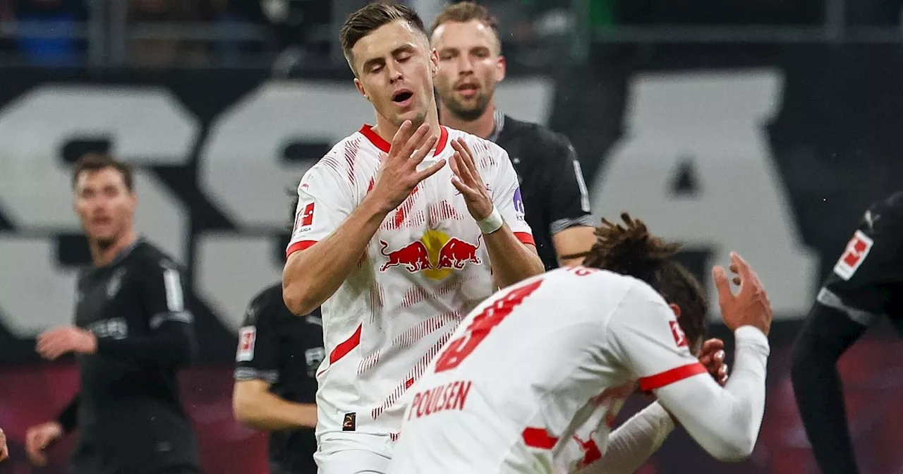 Nullnummer gegen Gladbach: Leipzig in der Ergebnis-Krise