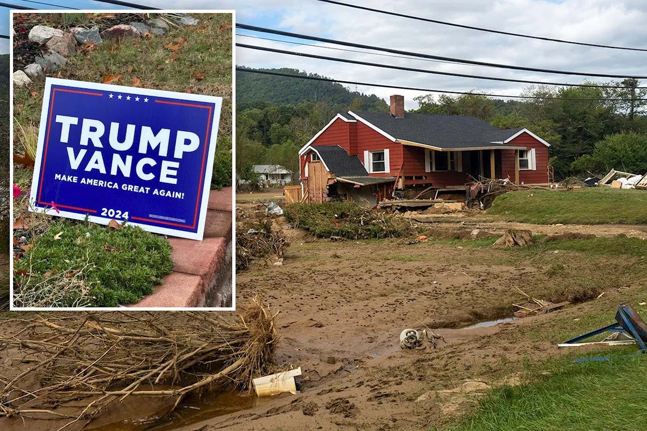 FEMA workers directed to ‘avoid homes’ with Trump signs in hurricane-ravaged Florida community