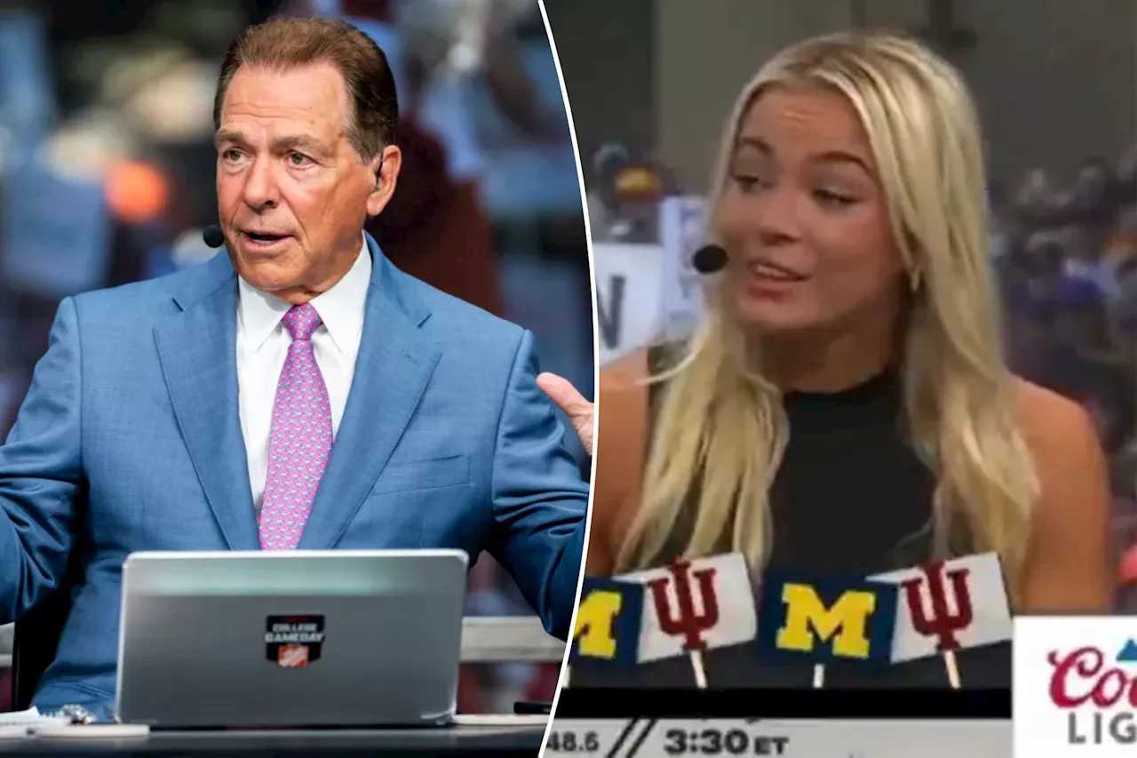 Livvy Dunne hilariously jabs Nick Saban over Vanderbilt shade on 'College GameDay'