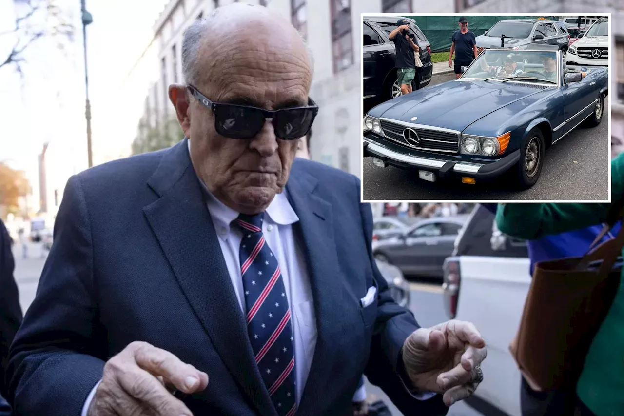 Rudy Giuliani claims feds are trying to starve him as part of $148M Georgia defamation case payout: 'I can't buy food'