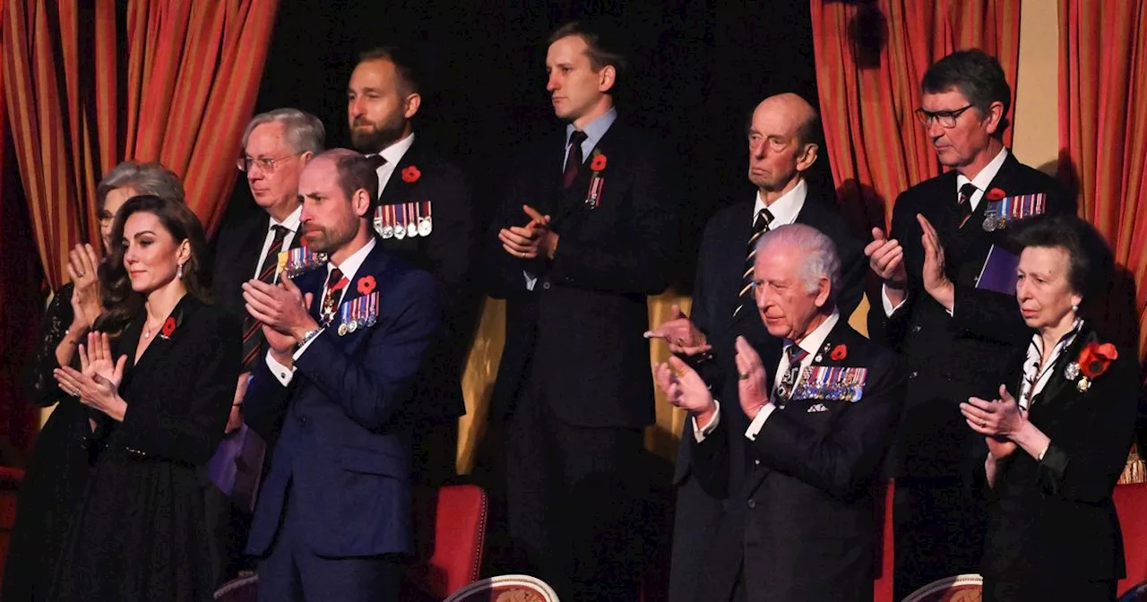 King Charles, Kate Middleton and Prince William emotional at Remembrance event