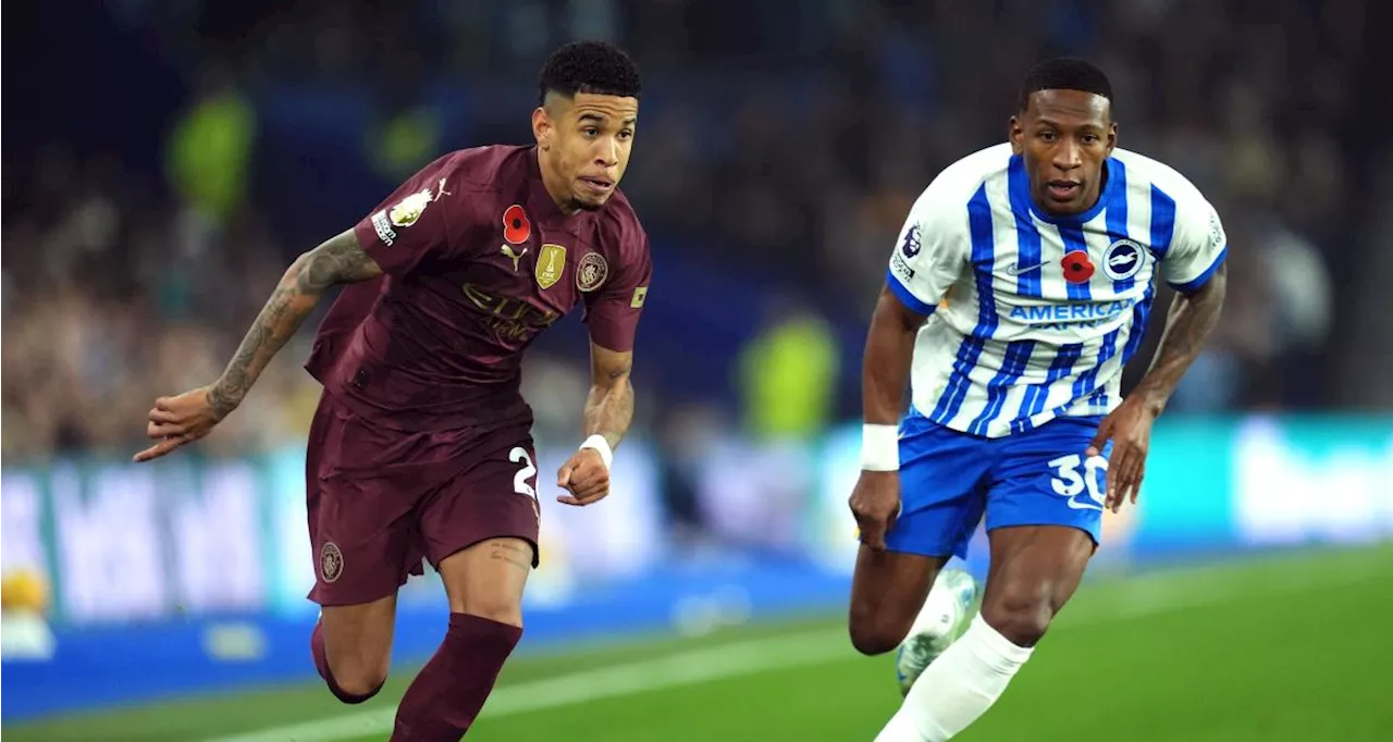 Manchester City s'incline à Brighton, les Citizens en crise