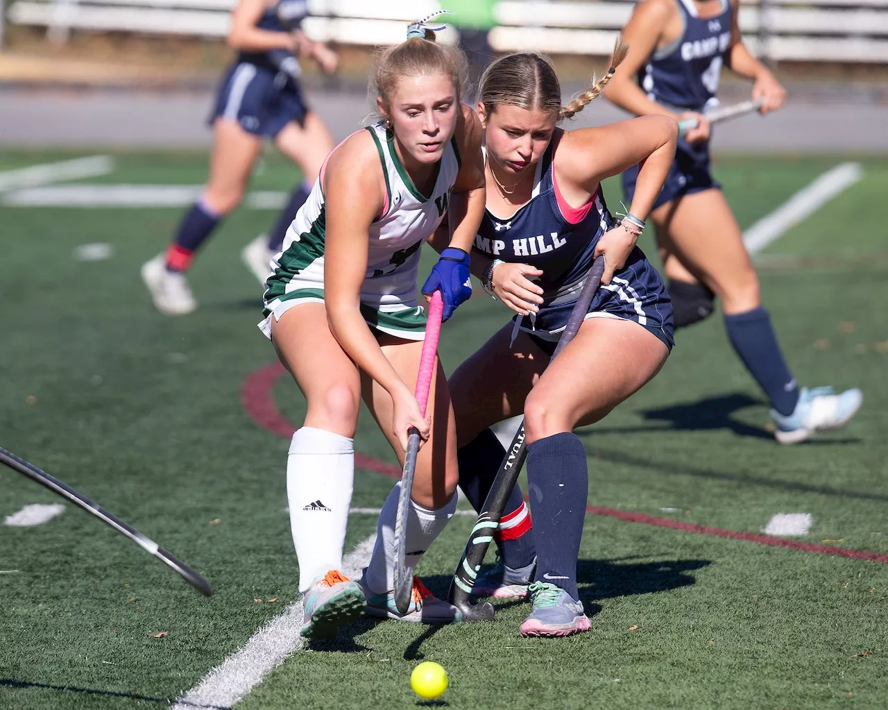 Jordan Byers’ hat trick propels West Perry field hockey into PIAA 1A semis as Mustangs blank Camp Hill