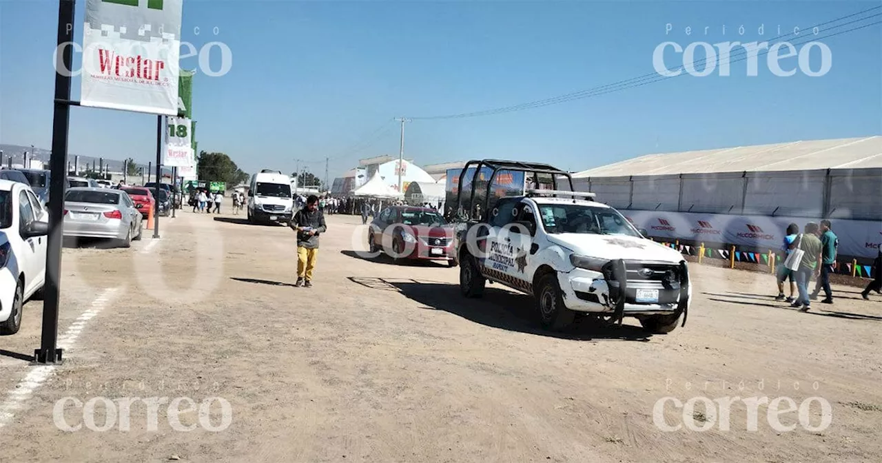 Primer hecho violento en Expo Agroalimentaria de Irapuato; hombre resulta herido en asalto