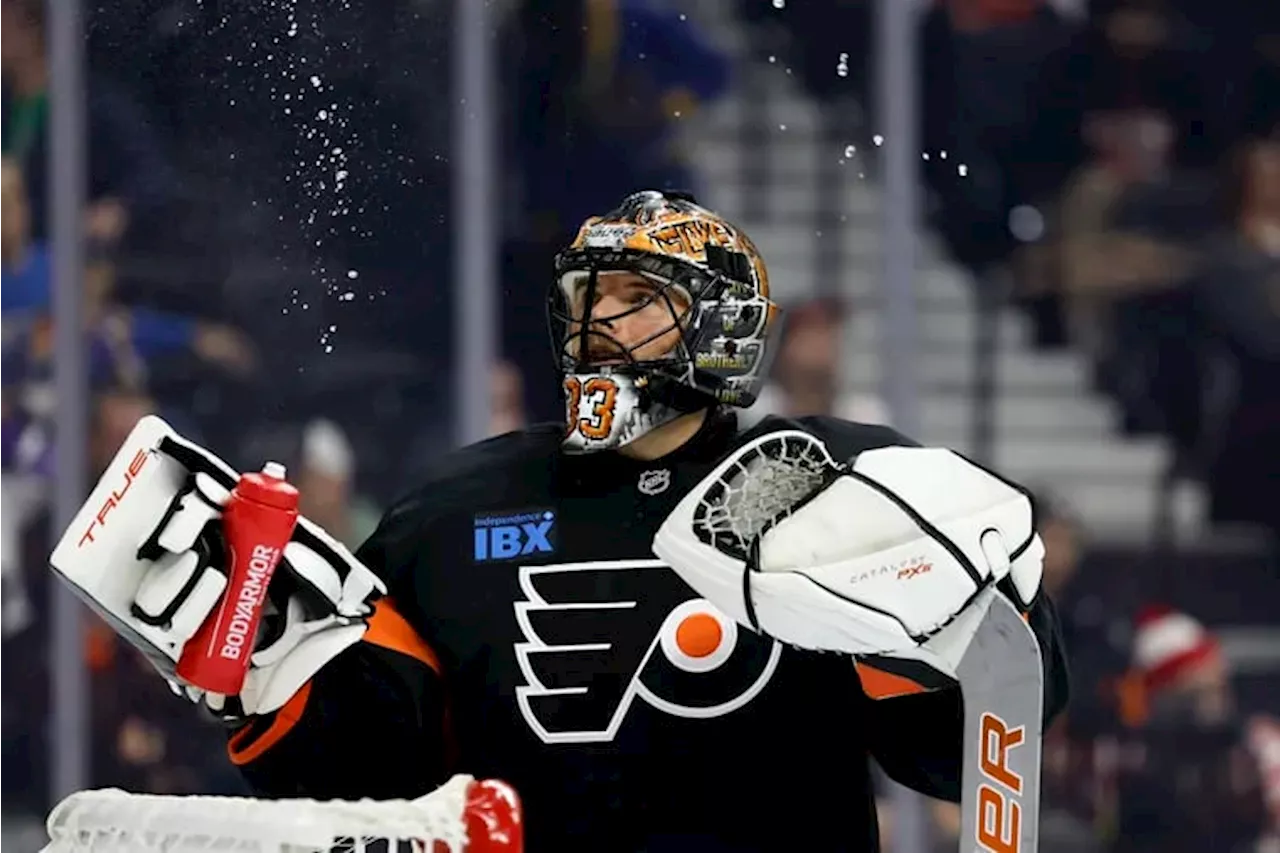 Flyers goalie Sam Ersson returns from injury and will start against the Florida Panthers