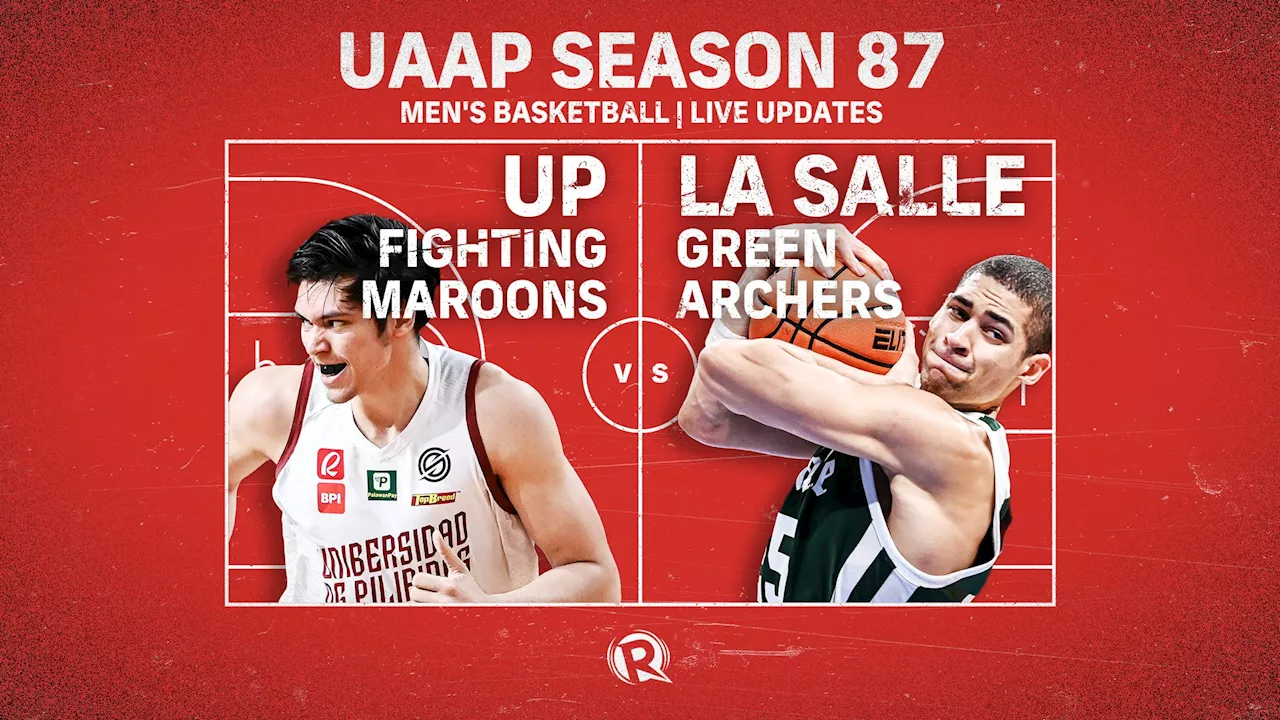 LIVE UPDATES: UAAP Season 87 men’s basketball