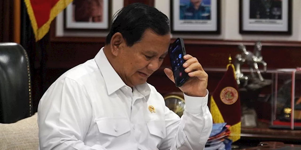 Opsi Terima Telepon dari Menteri Cara Jitu Prabowo Awasi Kinerja Anak Buah dari luar Negeri