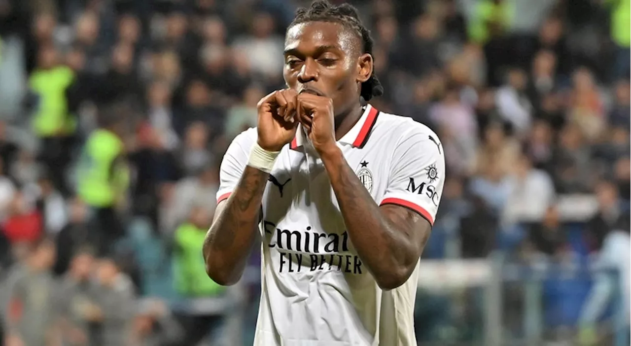 Bis de Rafael Leão não evita empate do AC Milan em Cagliari