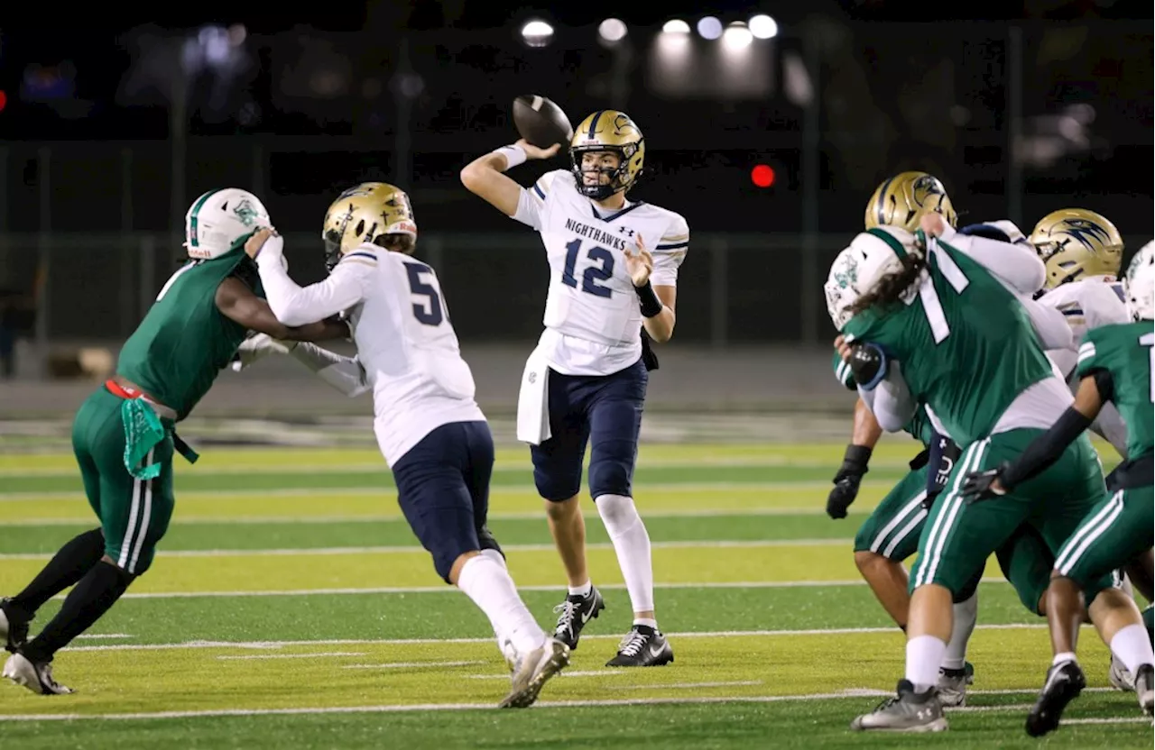 Roundup: Del Norte upsets Oceanside; Saints log season’s first win in playoffs