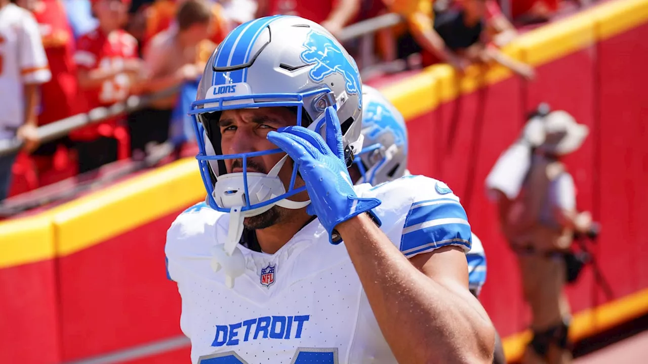 Detroit Lions announce flurry of Week 10 NFL roster moves