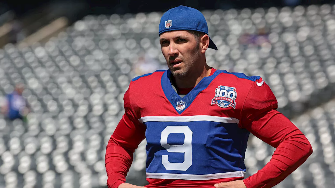 Giants Activate Graham Gano from IR; Elevate Two from Practice Squad