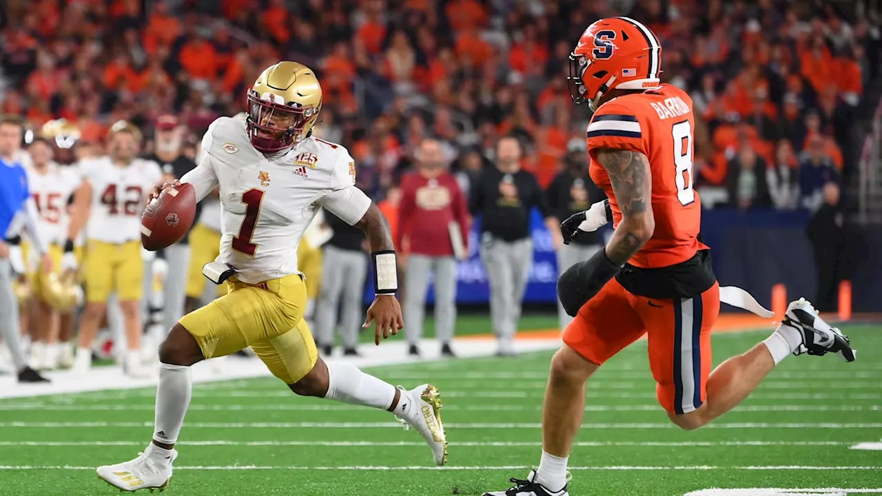 Live Updates: Boston College Football vs Syracuse