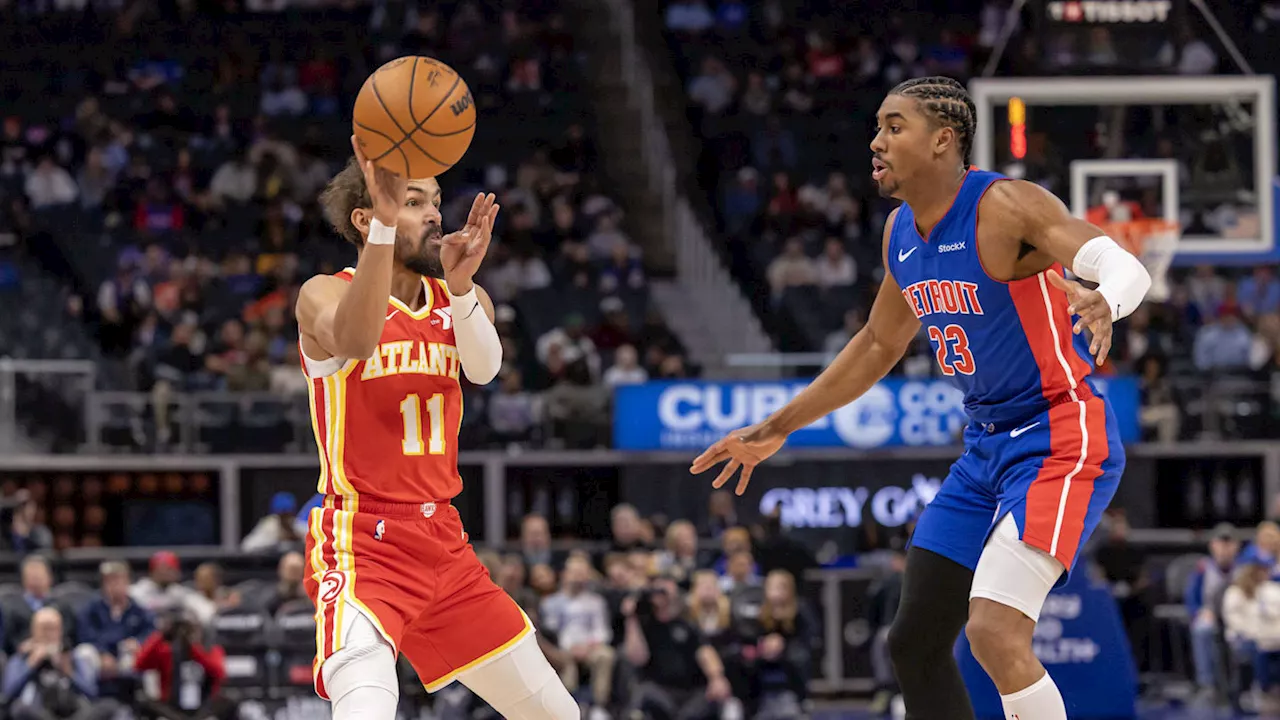 RECAP: Atlanta Hawks Start Slow And Can't Catch Up In 122-121 Loss to Pistons