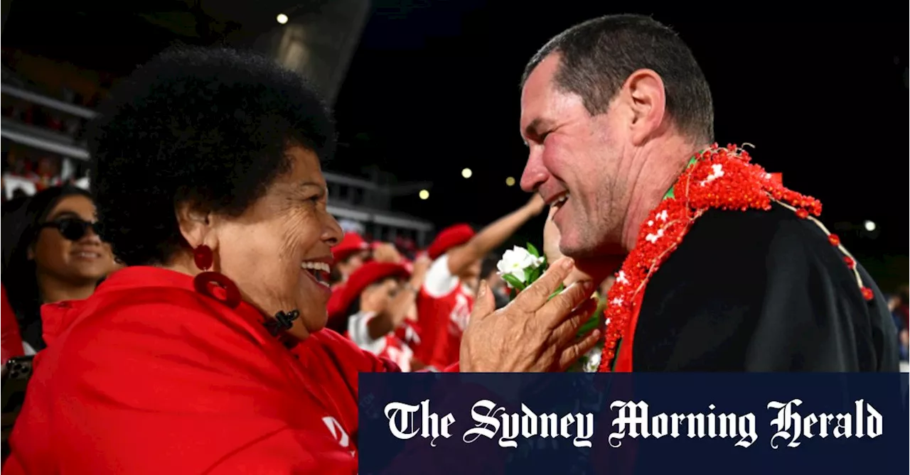 The moment Kristian Woolf realised what rugby league means to Tonga fans