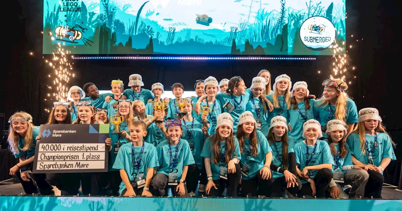 First Lego League i Ålesund – her er vinnerne