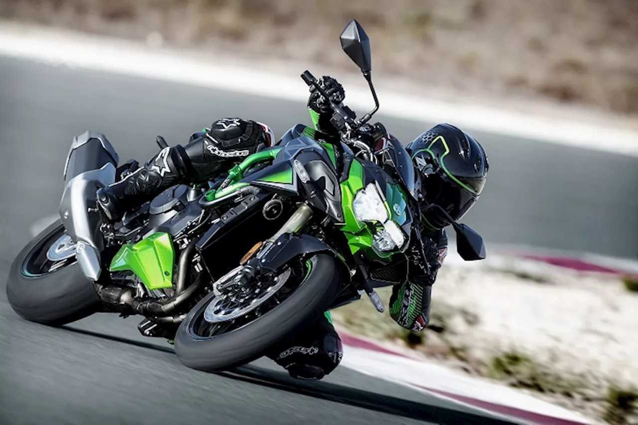 Kawasaki Z H2 SE: Fahrwerk mit KI, bessere Bremse