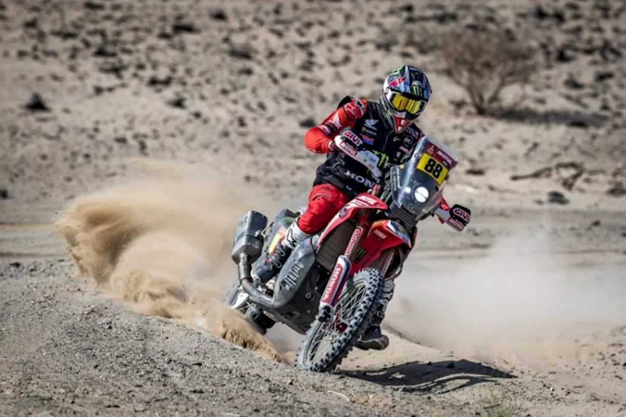 Rallye Dakar 2021, Etappe 6: Honda vor Yamaha und KTM