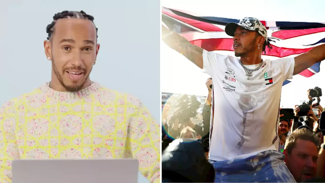 Lewis Hamilton had the coldest response when asked if he was the GOAT of F1