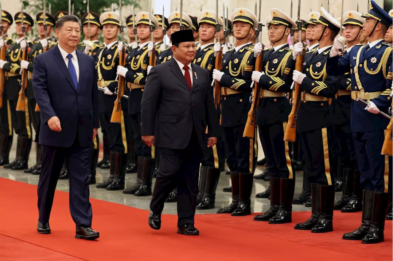 Newly inaugurated Indonesian President Prabowo visits China in first overseas trip