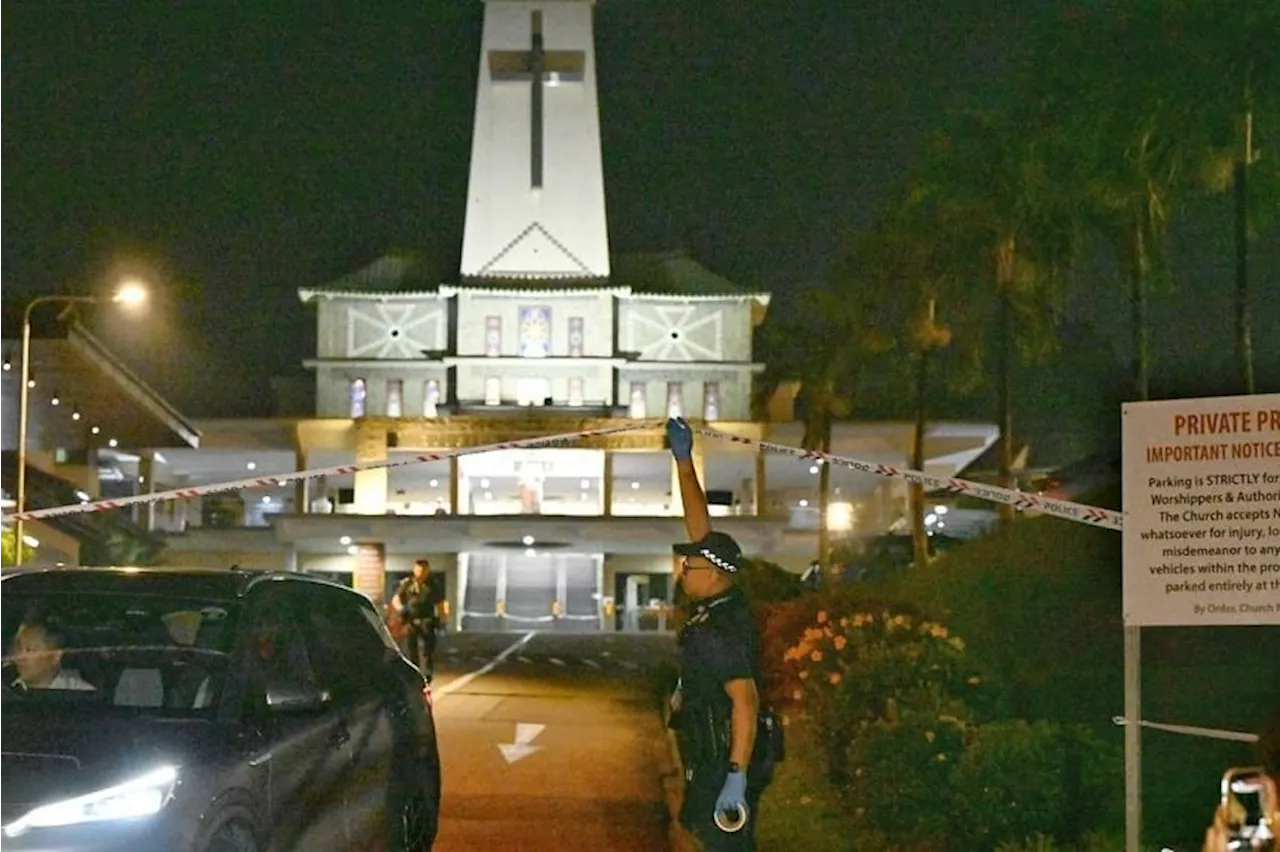 Priest stabbed during mass in St Joseph’s Church in Singapore's Bukit Timah, suspect arrested