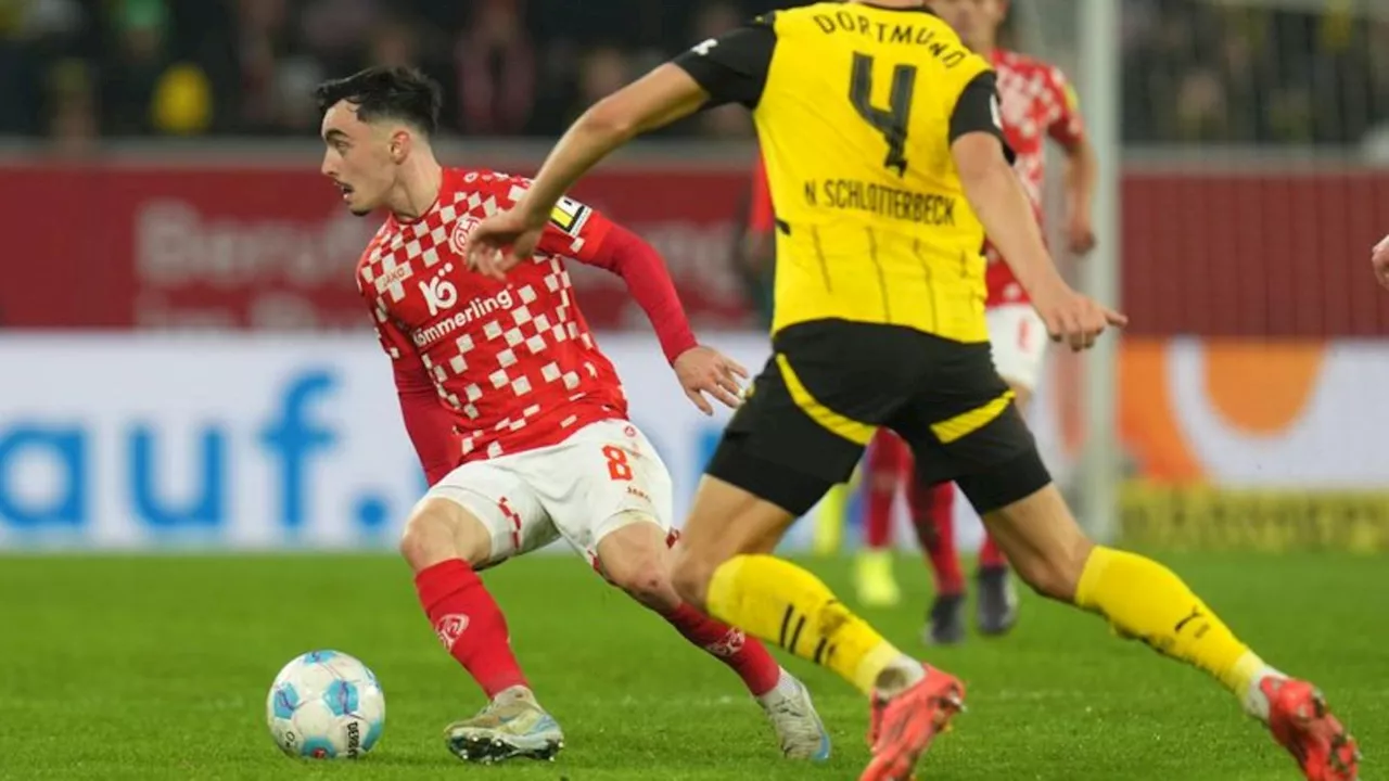 Fußball-Bundesliga: Rot für Can: Dezimierter BVB verliert in Mainz