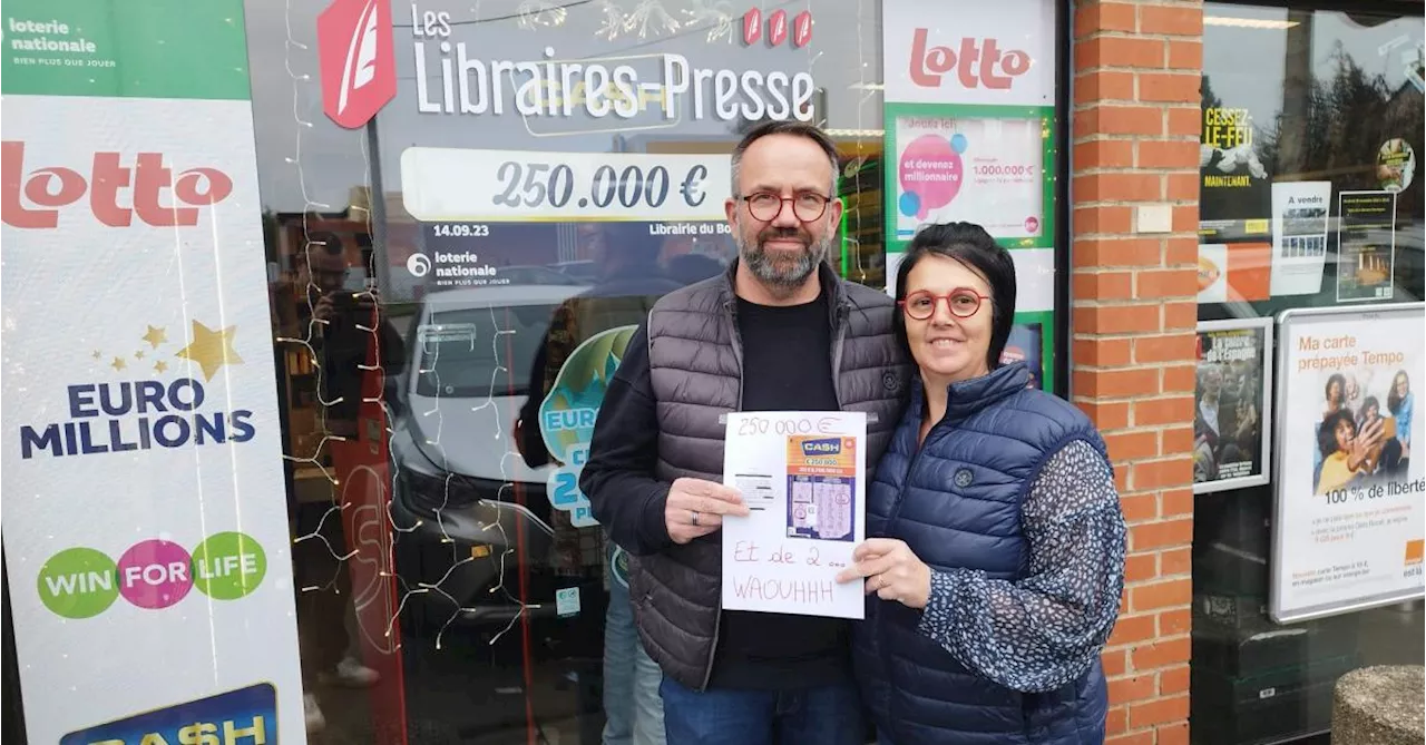 La « librairie de la chance » a encore frappé à Mons : un client a remporté 250.000€ ce jeudi !