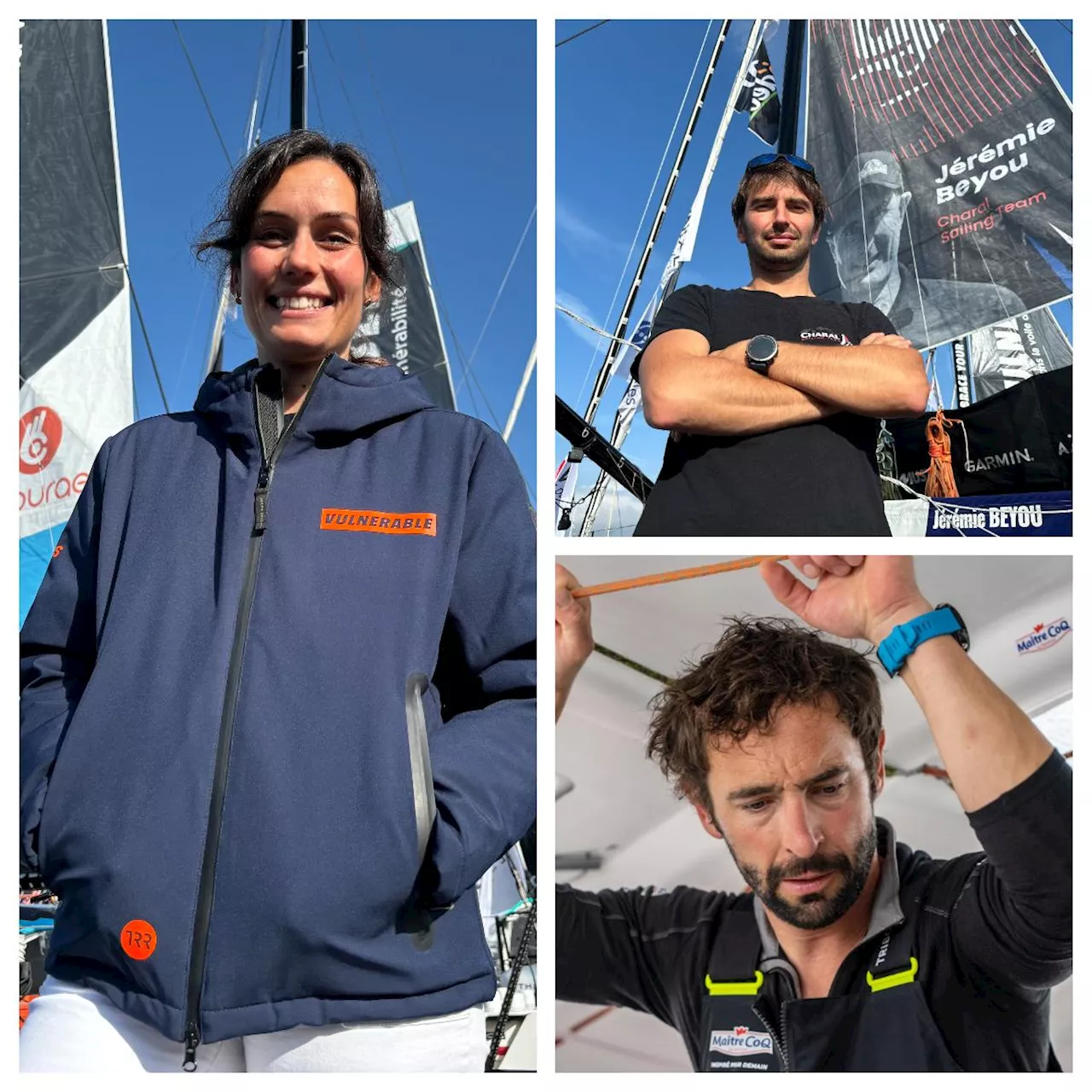 Vendée Globe : après avoir découvert la voile à La Rochelle, ils font partie des équipes de skippers de la course