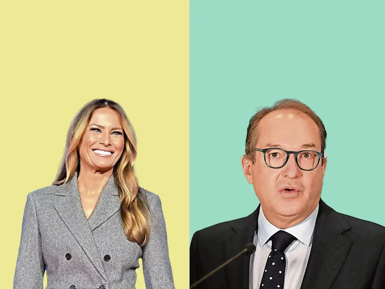 Mode und Politik: Melania Trump und Alexander Dobrindt