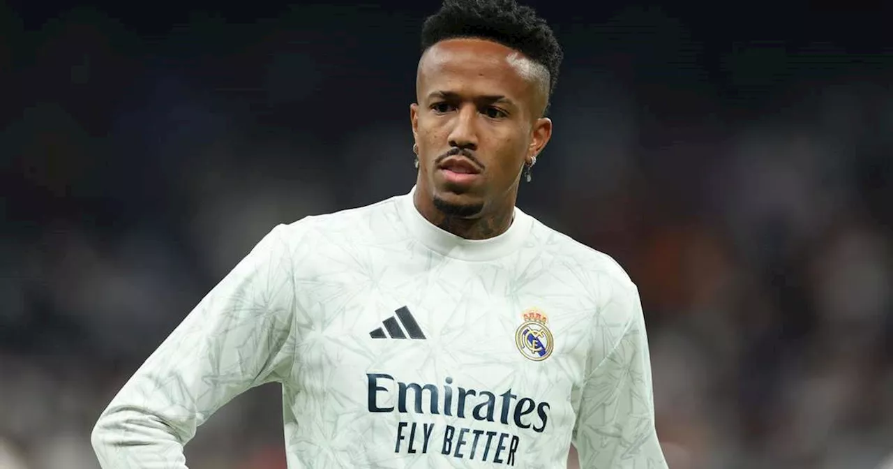 Real Madrid confirma que Militão sofreu grave lesão no joelho; Rodrygo também saiu de campo chorando