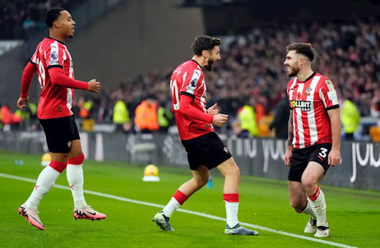 VAR denies Ryan Manning first Premier League goal in Southampton's defeat at Wolves